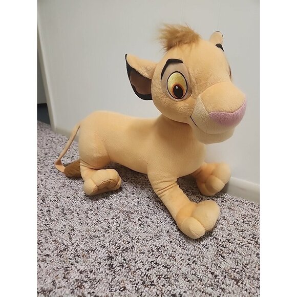 DISNEYS THE LION KING LARGE 20" SIMBA PLUSH  Year 2002 - Picture 1 of 9